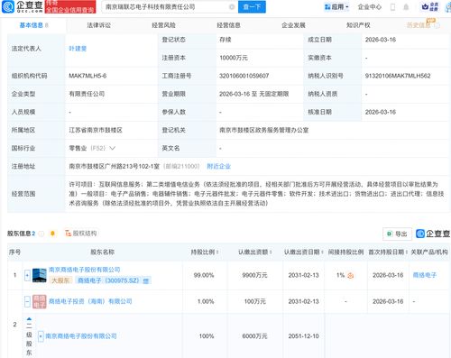 商絡(luò)電子戰(zhàn)略布局再落一子 南京瑞聯(lián)芯電子科技公司成立，進軍電信增值業(yè)務(wù)新藍海